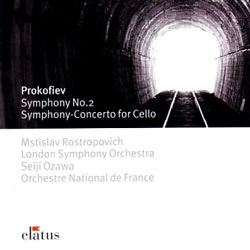 Prokofiev : Symphony No.2ㆍSymphony-Concerto : RostropivichㆍLSO