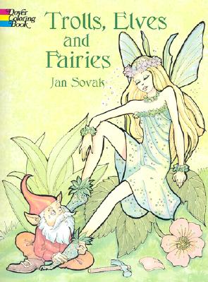 Trolls, Elves and Fairies Coloring Book (Paperback)