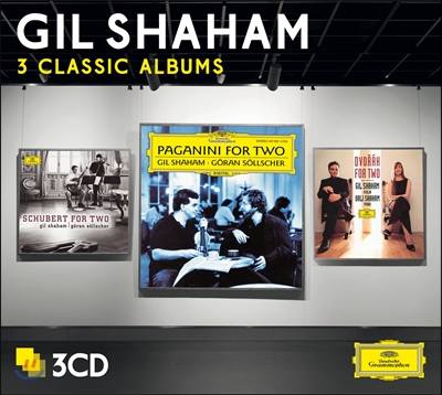 Gil Shaham 길 샤함 파가니니 / 드보르작 / 슈베르트 (3 Classic Albums)