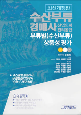 2021 수산부류경매사 부류별(수산부류) 상품성 평가