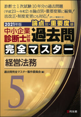 ’21 中小企業診斷士試驗論点別.重 5