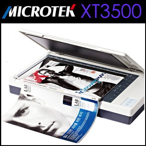 [Microtek] 마이크로텍 XT3500 북스캐너-자동감지센서/A4/LED광원/칼라/3초/예열시간0초/1200dpi/자동회전