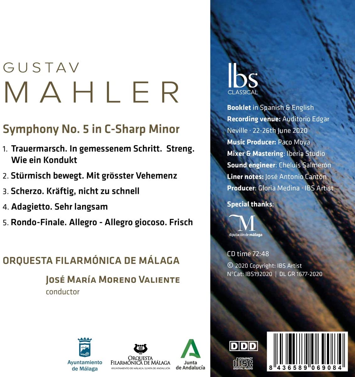 Jose Maria Moreno Valiente 말러: 교향곡 5번 (Mahler: Symphony No.5) 