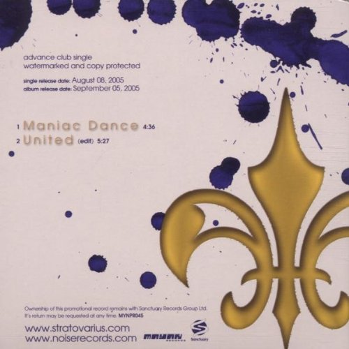 Stratovarius (스트라토바리우스) - Maniac Dance (EP) 