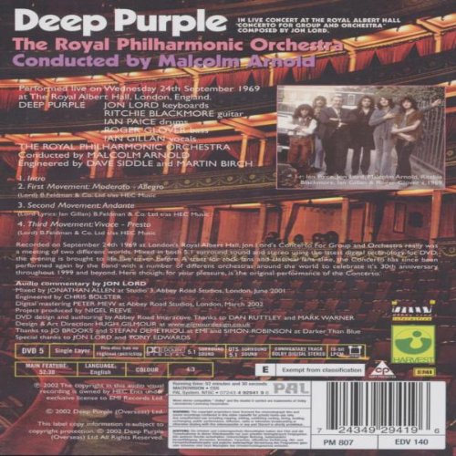 Deep Purple (딥 퍼플) - Concerto for Group And Orchestra 