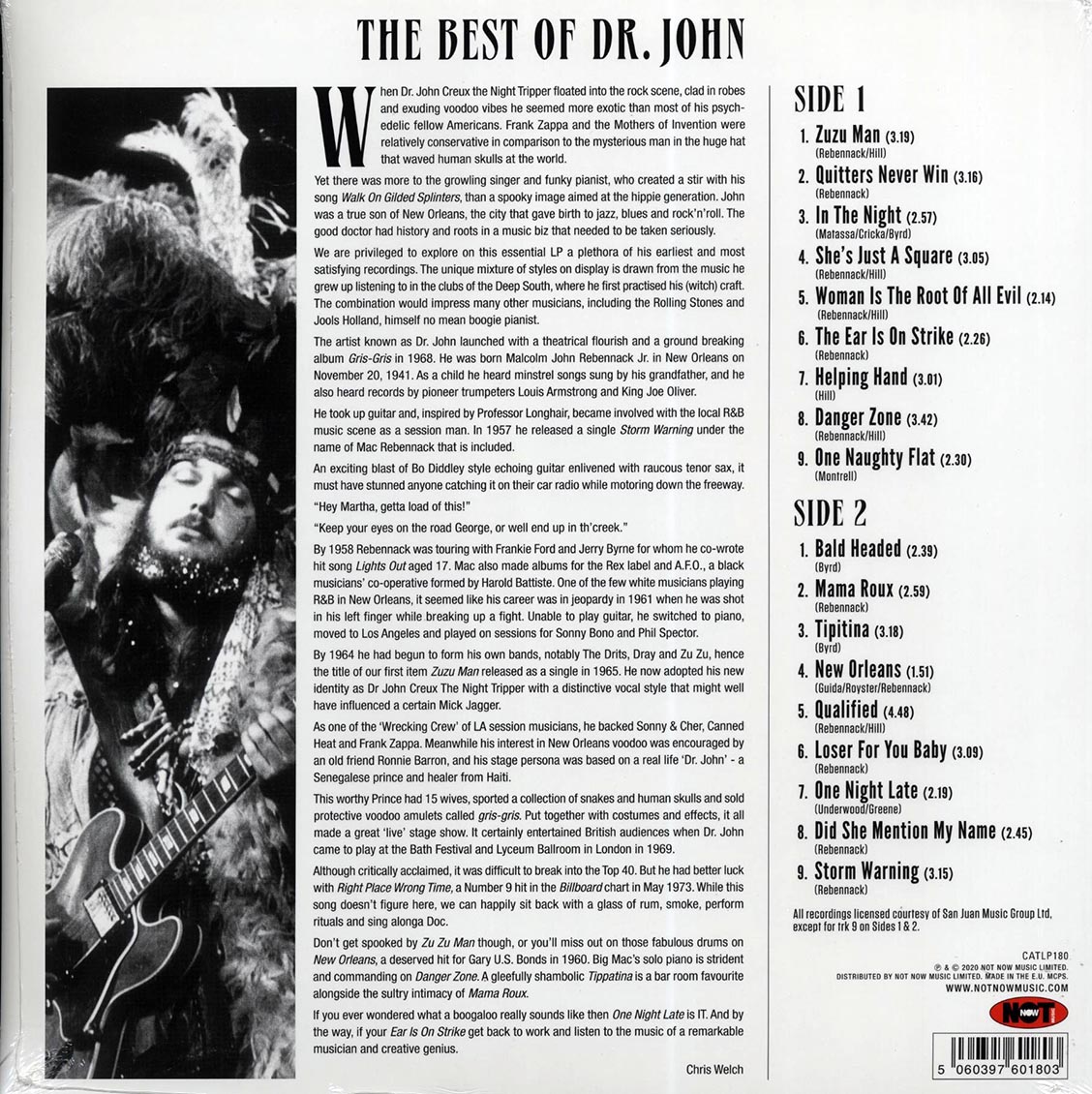 Dr. John (닥터 존) - The Best Of Dr. John [LP] 