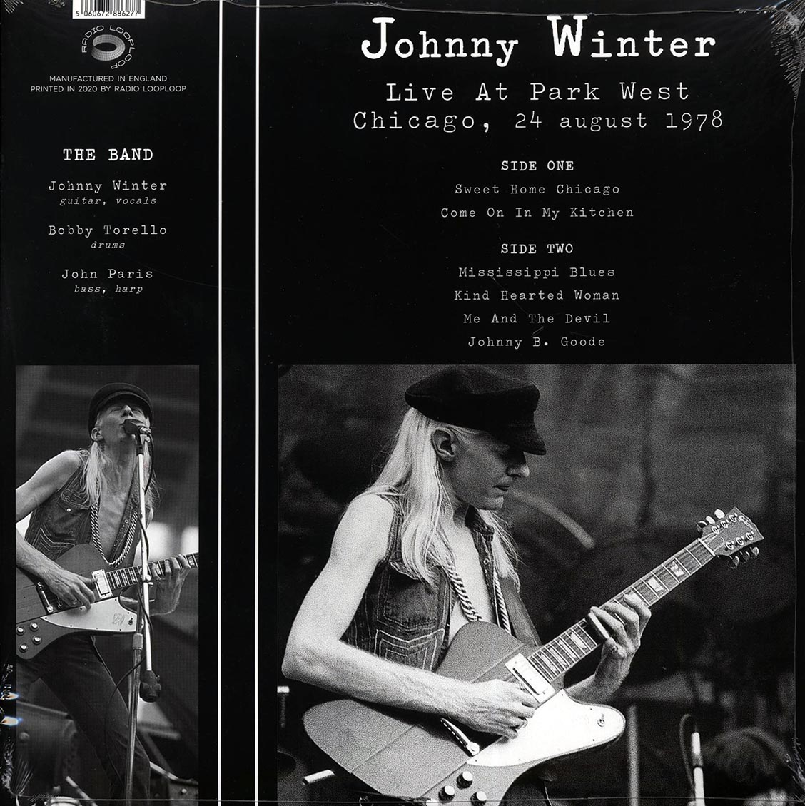 Johnny Winter (조니 윈터) - Live At Park West Chicago, 24 August 1978 [LP] 