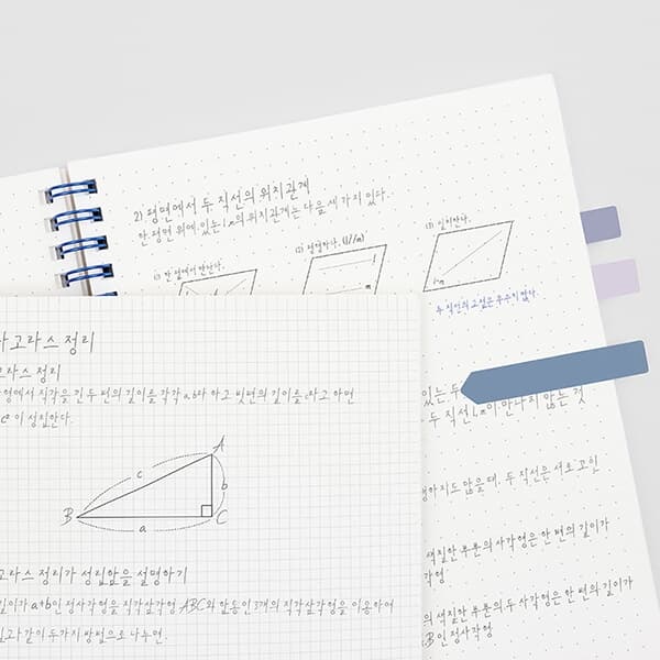 베이직 스프링 노트 A5