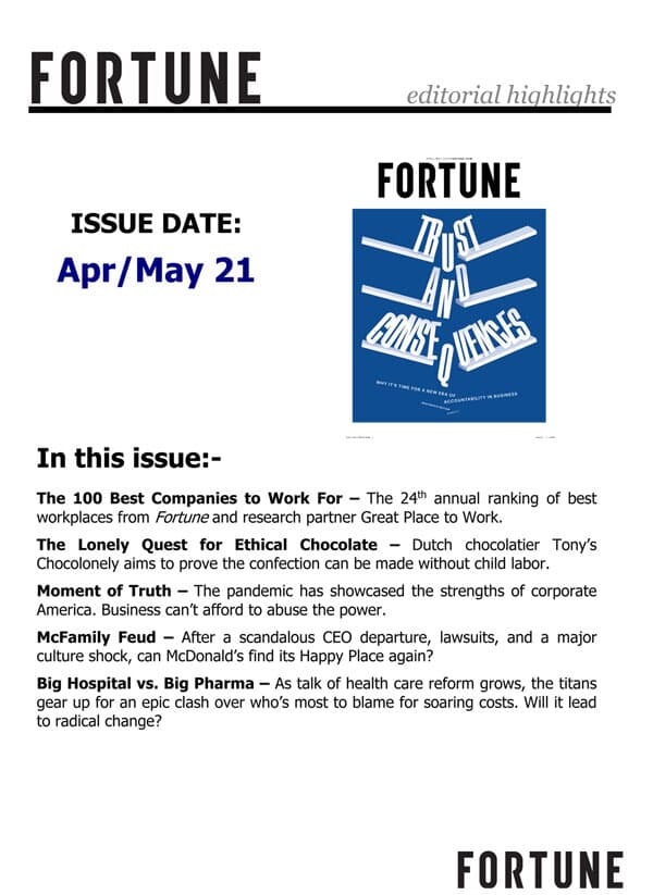 Fortune (월간) - Asia Ed. 2021년 04월01일