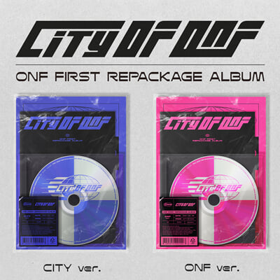 [중고-최상] 온앤오프 - 리패키지앨범 CITY OF ONF [ONF Ver.]