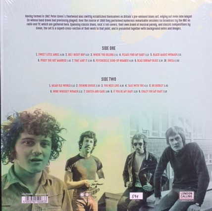 Peter Green's Fleetwood Mac (피터 그린스 플리트우드 맥) - Original Live Broadcasts 1968 [LP] 