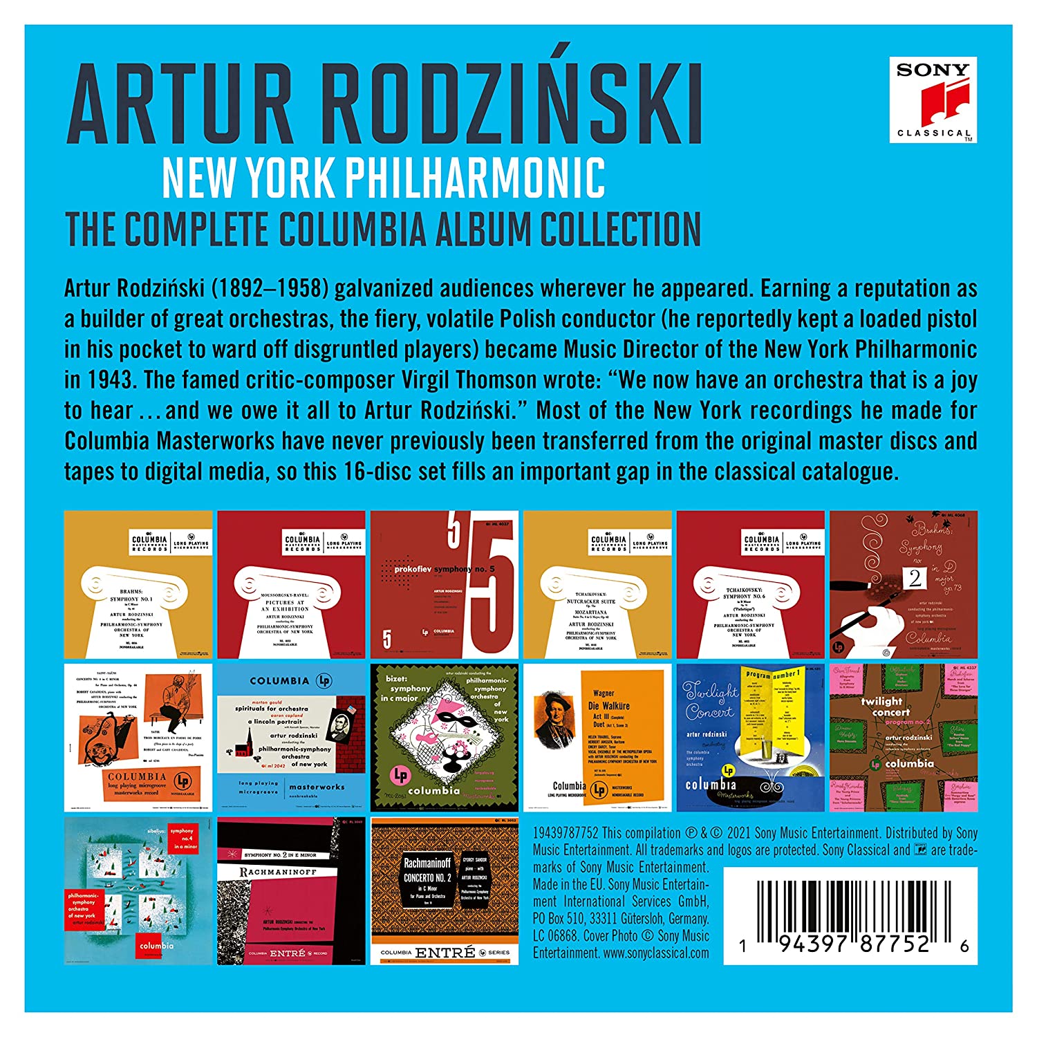 Artur Rodzinski 콜롬비아 앨범 컬렉션 (The Complete Columbia Album Collection) 