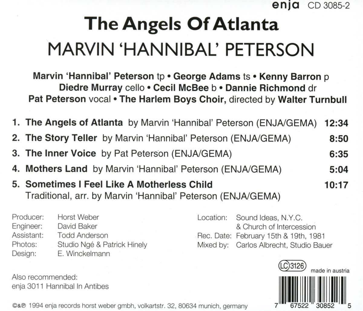 Marvin Hannibal Peterson (마빈 한니발 페터슨) - The Angels Of Atlanta 