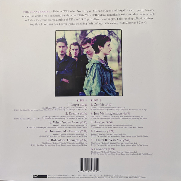 The Cranberries (크랜베리스) - Dreams: The Collection [LP] 