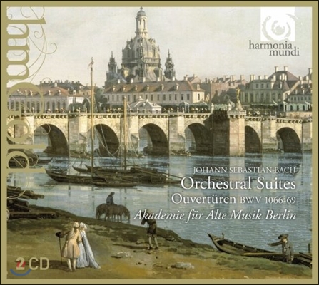 Akademie fur Alte Musik Berlin 바흐: 관현악 모음곡 전곡 (Bach: Orchestral Suites Nos. 1-4, BWV1066-1069) 고음악 아카데미