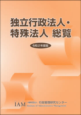 令2 獨立行政法人.特殊法人總覽