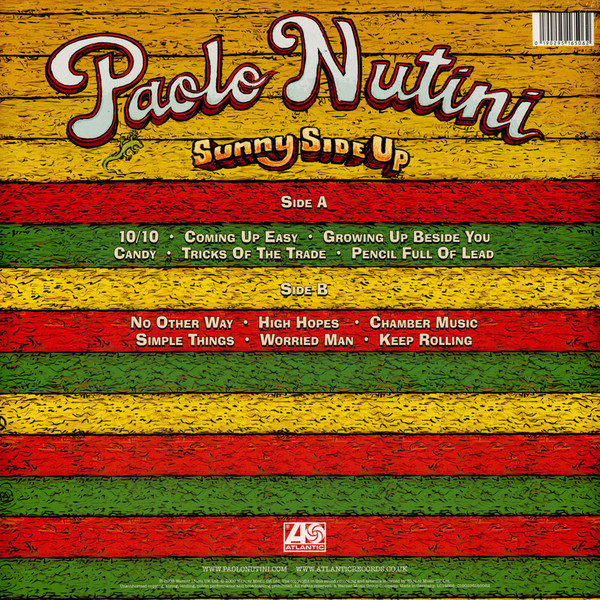 Paolo Nutini (파올로 누티니) - Sunny Side Up [LP]