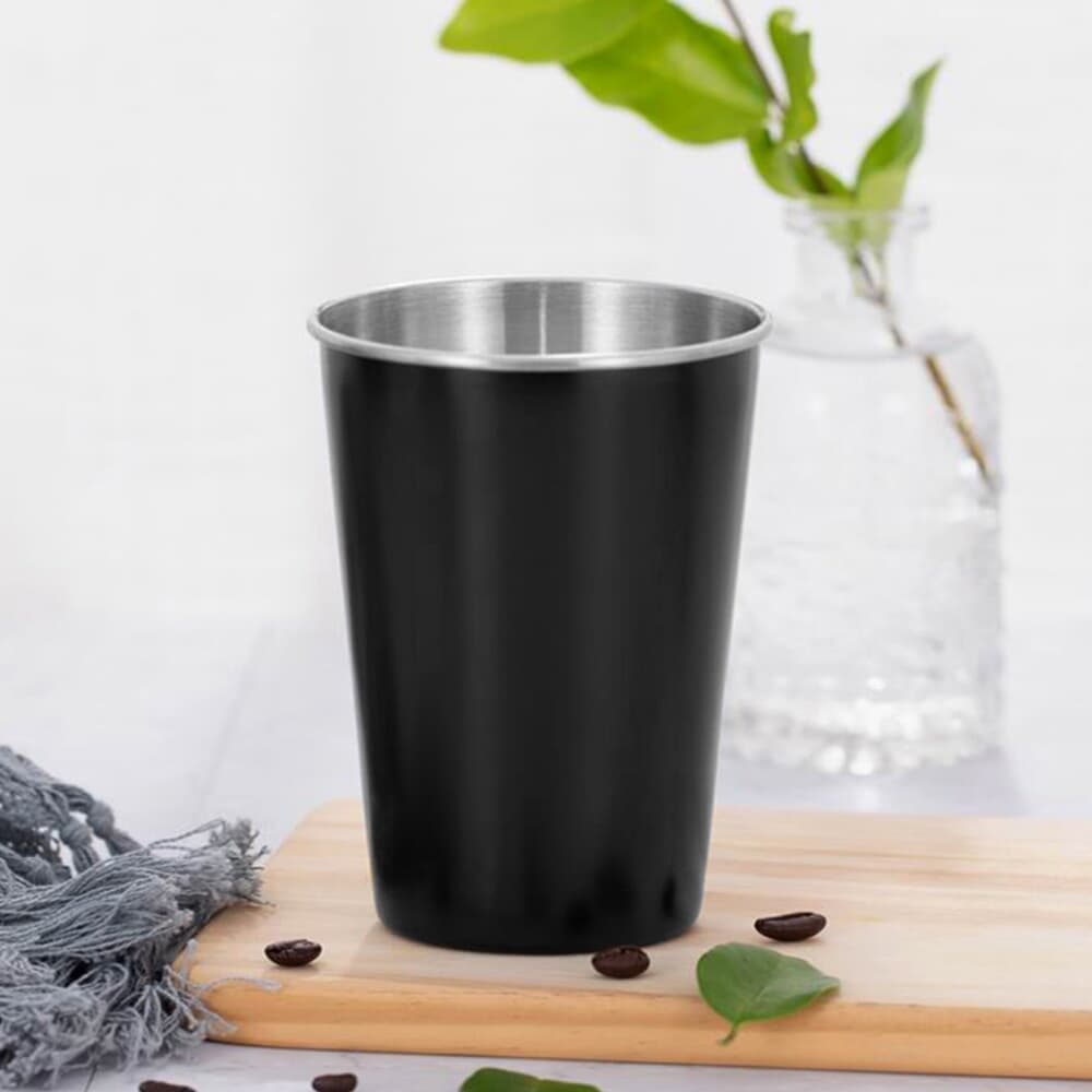 아임심플 스텐컵(블랙) (500ml)  캠핑용컵