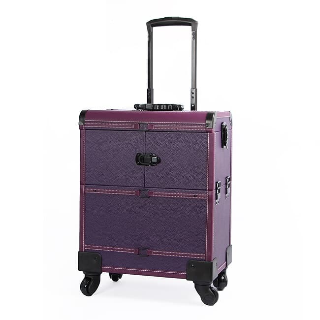 바이올렛 캐리어형 메이크업박스/전문가용 화장품가방