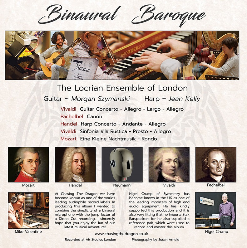 The Locrian Ensemble of London 비발디: 기타 협주곡 / 헨델: 하프 협주곡 (Vivaldi: Guitar Concerto / Handel: Harp Concerto) [LP] 