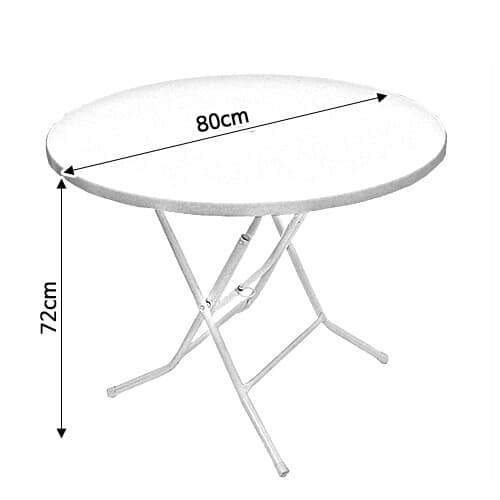 원형 접이식 테이블(80cmx72cm) 야외용 파라솔테이블