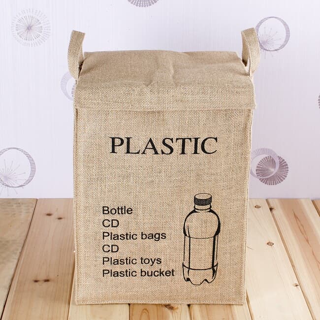 면마 분리수거함(PLASTIC) 이동식 재활용 바스켓
