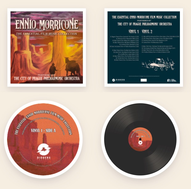 엔니오 모리꼬네 서부영화음악 시리즈 및 대표곡 모음 (The Essential Ennio Morricone Film Music Collection) [2LP] 