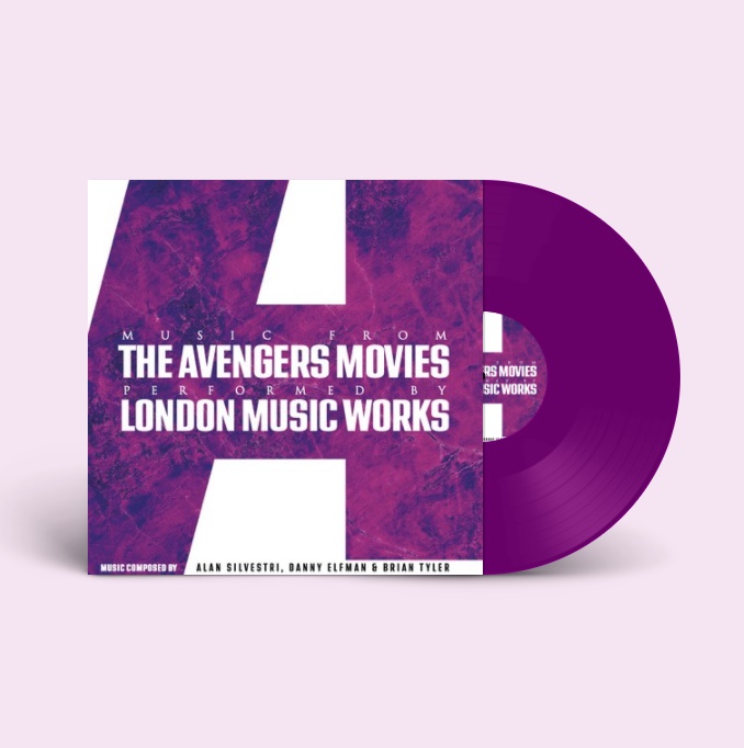 어벤져스 영화음악 (The Avengers Movies OST by Alan Silvestri / Danny Elfman / Brian Tyler) [퍼플 컬러 LP] 