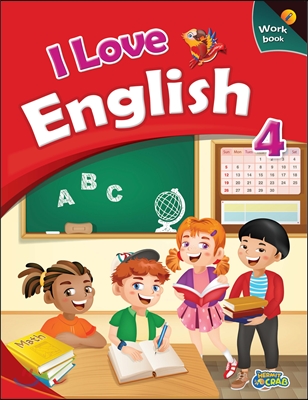 [중고-최상] I Love English Workbook 4