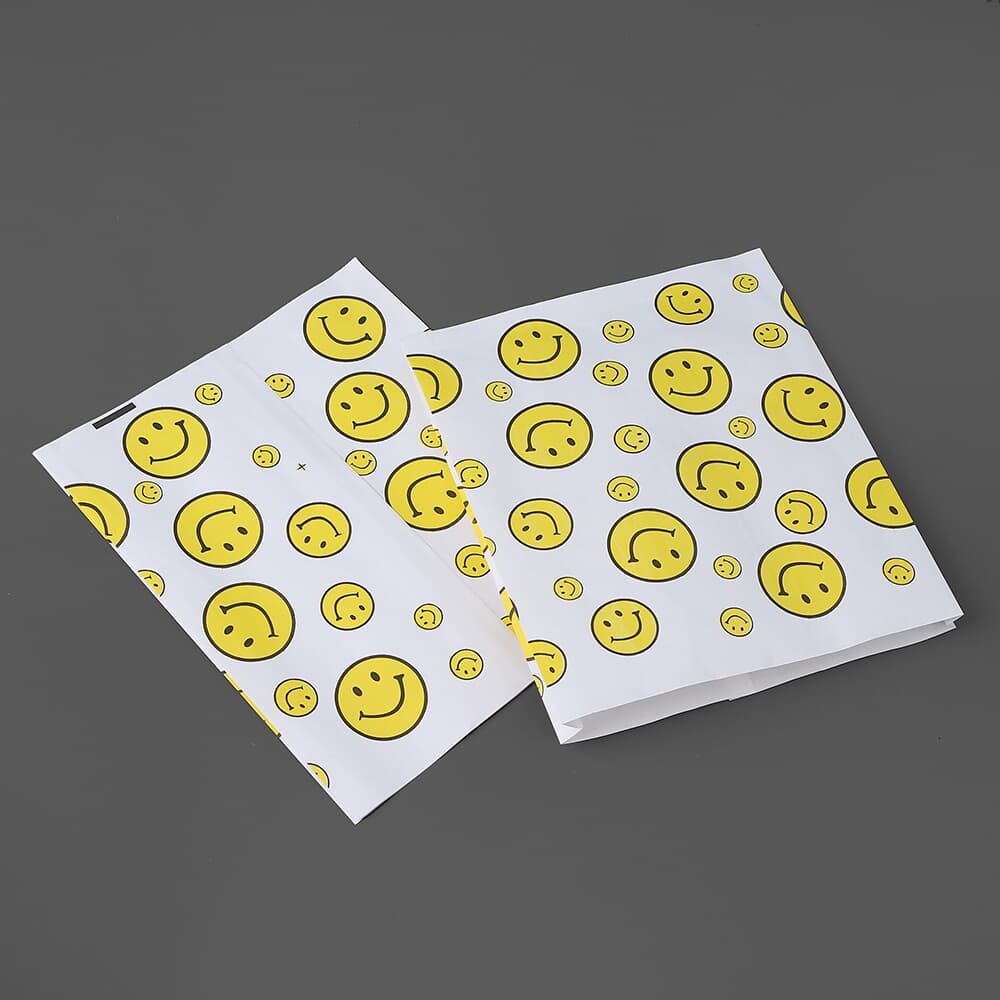 스마일 패턴 페이퍼백 90p세트 선물 포장 답례품 봉투