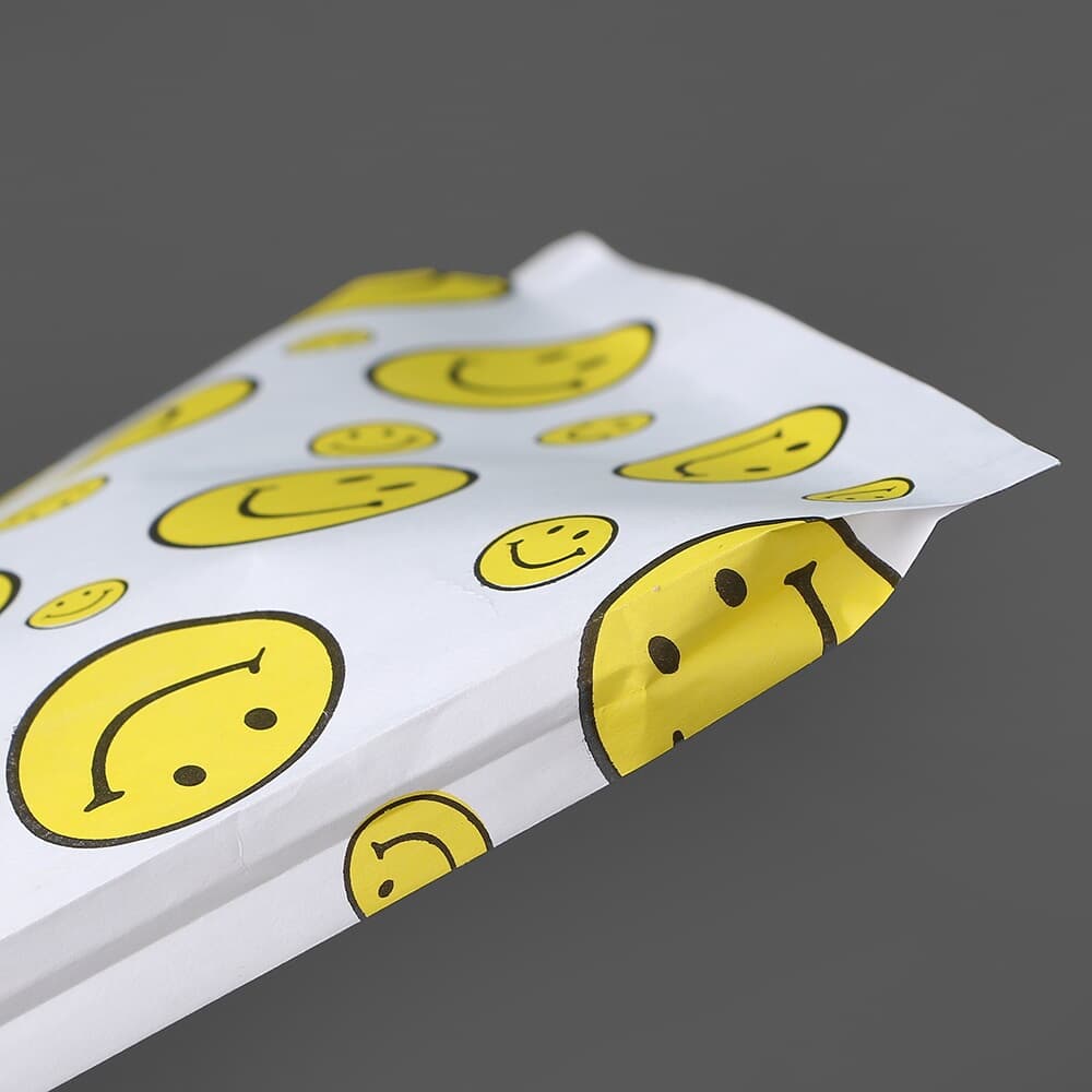스마일 패턴 페이퍼백 90p세트 선물 포장 답례품 봉투