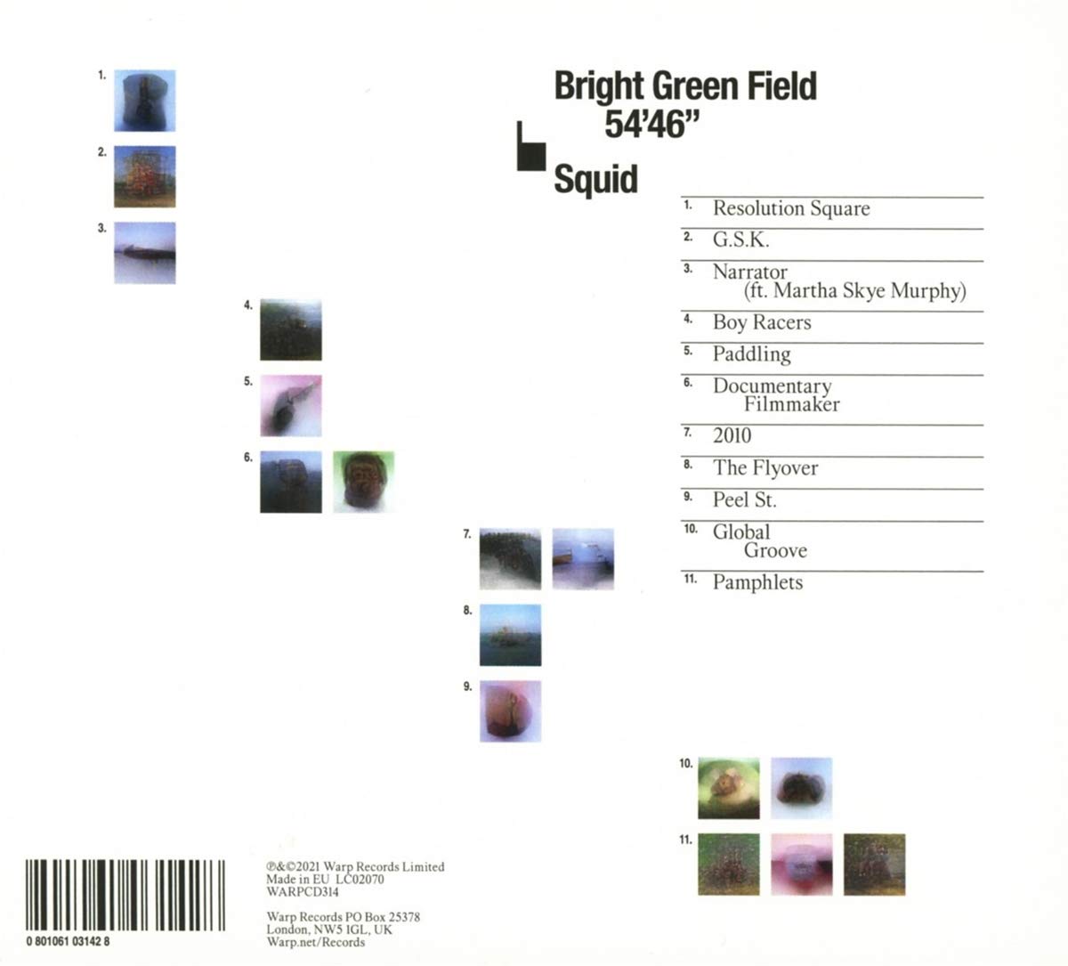Squid (스퀴드) - 1집 Bright Green Field 