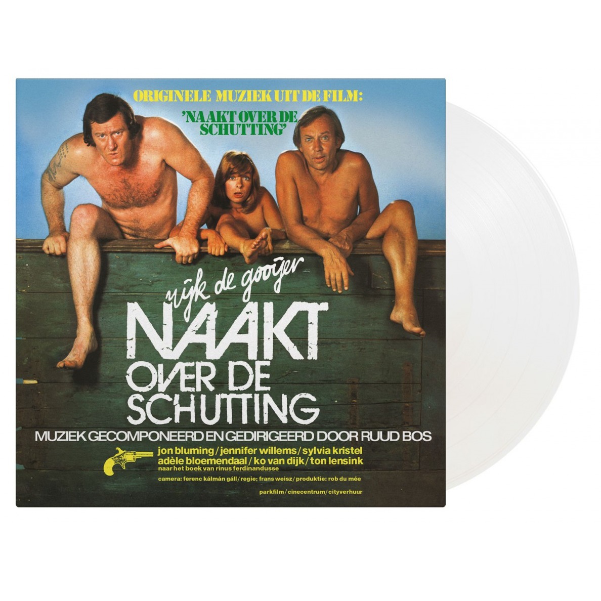 알몸으로 울타리 너머 영화음악 (Naakt Over de Schutting: Naked Over the Fence OST by Ruud Bos) [화이트 컬러 LP] 