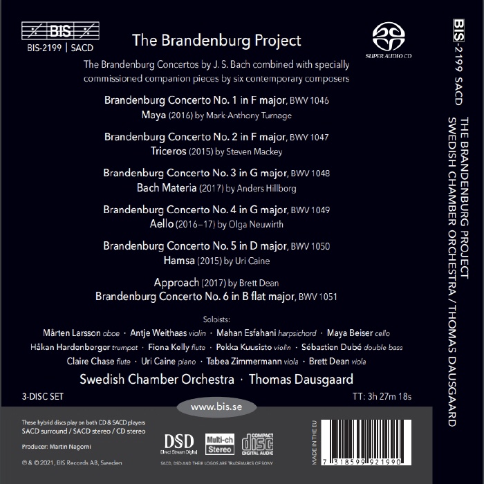 Thomas Dausgaard 브란덴부르크 프로젝트 (The Brandenburg Project)