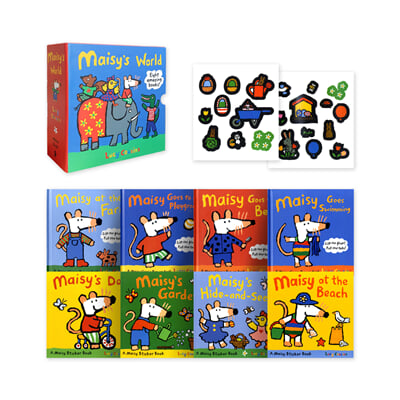 Maisy's World Box Set 메이지 월드 8종 세트 (Hardcover 4권 + Paperback 4권)