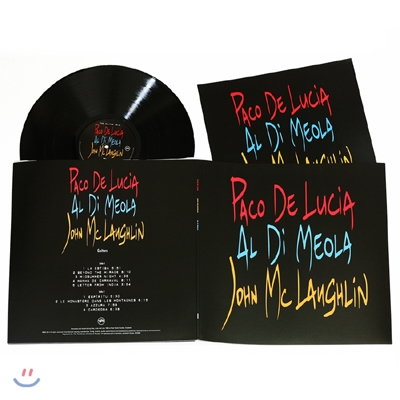 Paco De Lucia / Al Di Meola / John McLaughlin - The Guitar Trio [LP]