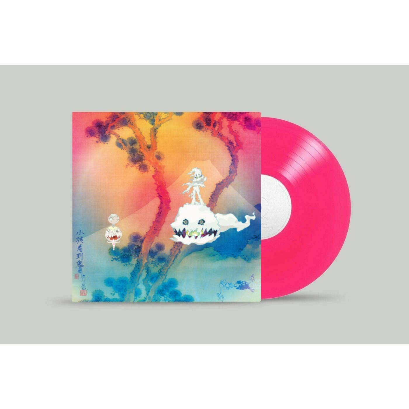 Kanye West / Kid Cudi (카니예 웨스트 / 키드 쿠디) - Kids See Ghosts [투명 핑크 컬러 LP] 