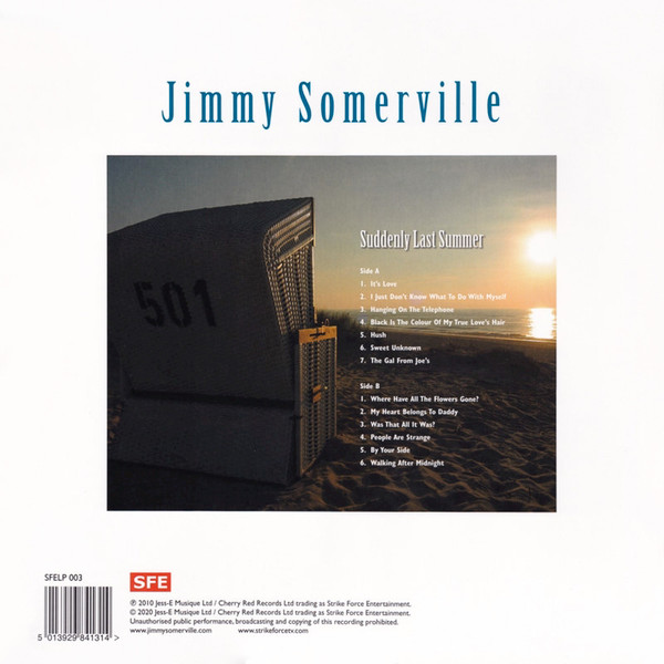 Jimmy Somerville (지미 서머빌) - Suddenly Last Summer [LP] 