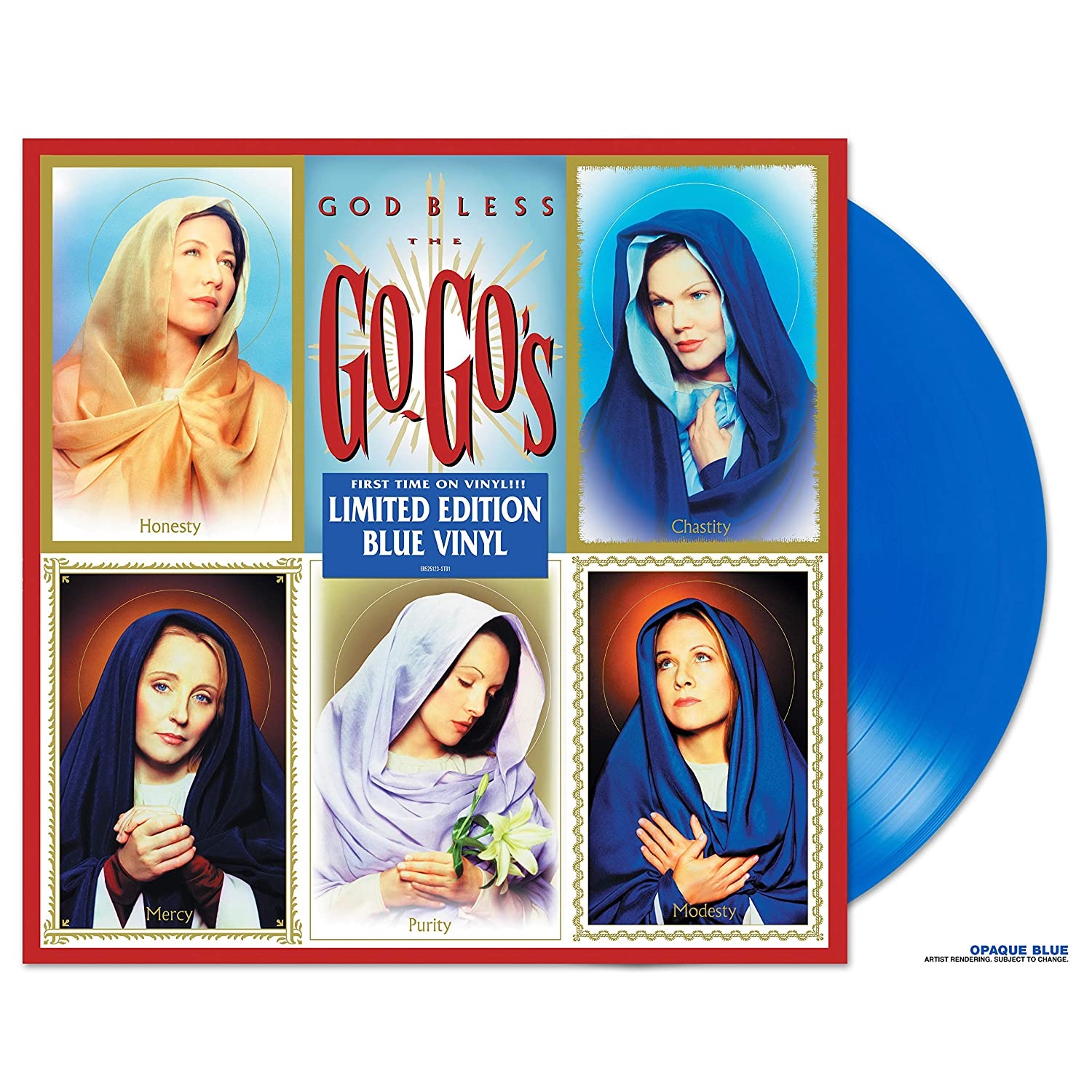 Go-Go's (고고스) - 4집 God Bless The Go-Go's [블루 컬러 LP] 