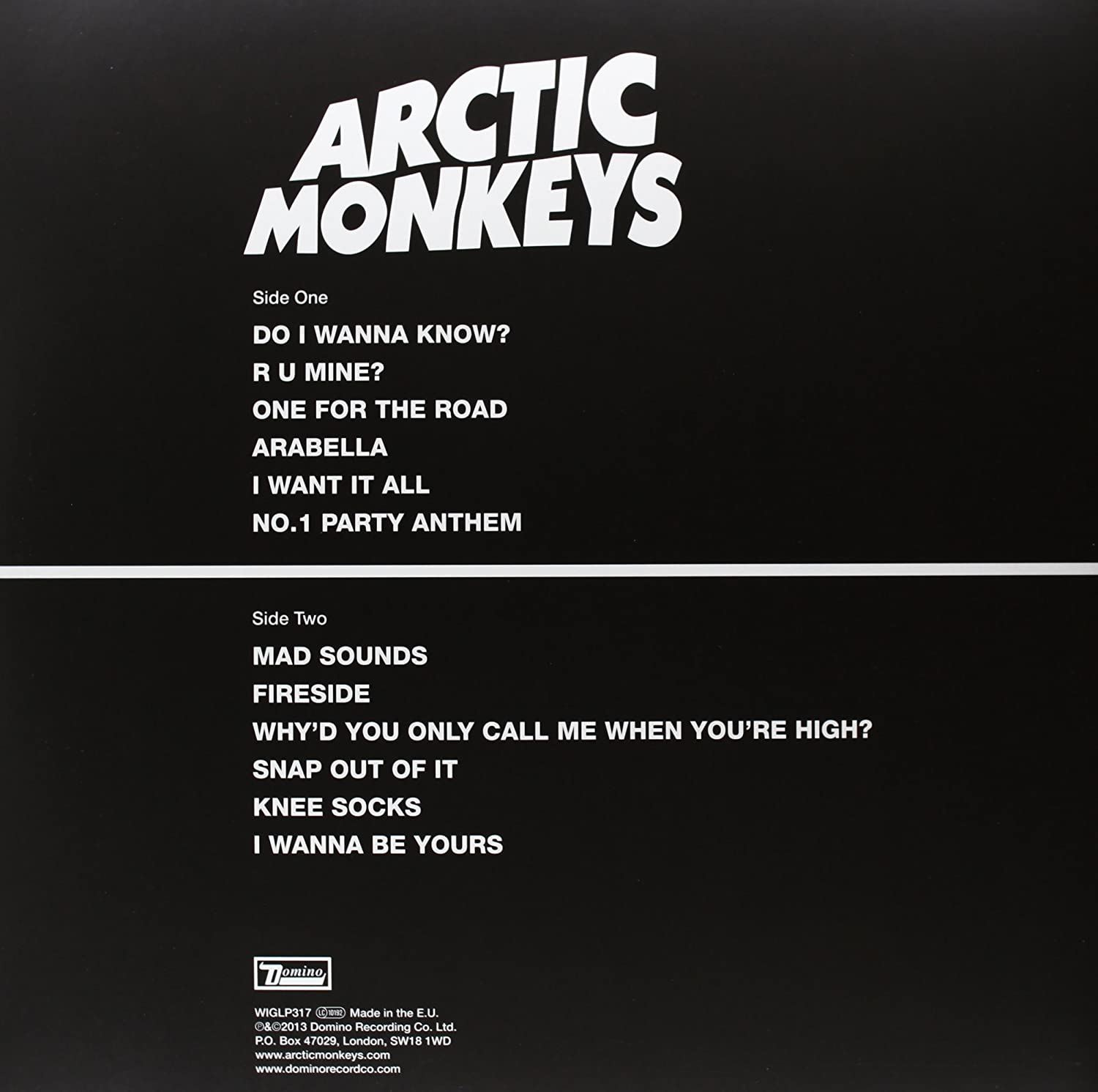 Arctic Monkeys (악틱 몽키즈) - 5집 AM [LP] 