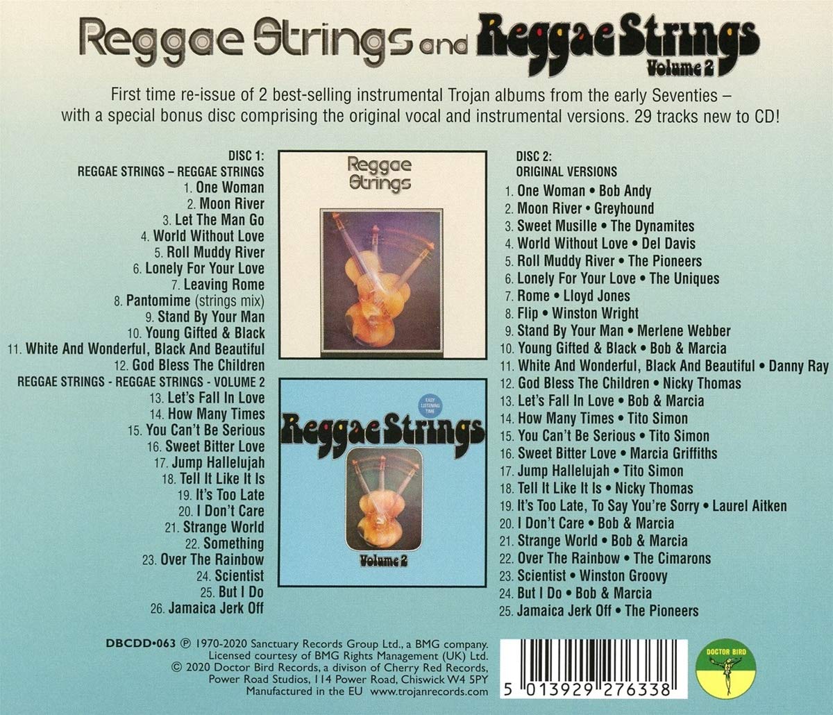 Reggae Strings (레게 스트링즈) - Reggae Strings And Reggae Strings Volume 2 