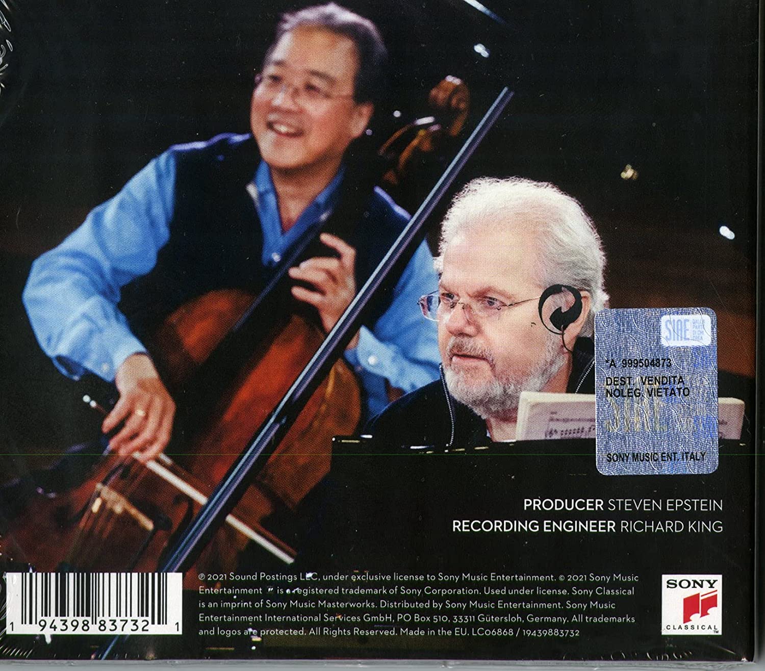 Yo-Yo Ma / Emanuel Ax 베토벤: 첼로 소나타 전곡집 (Beethoven: Complete Cello Sonatas) 