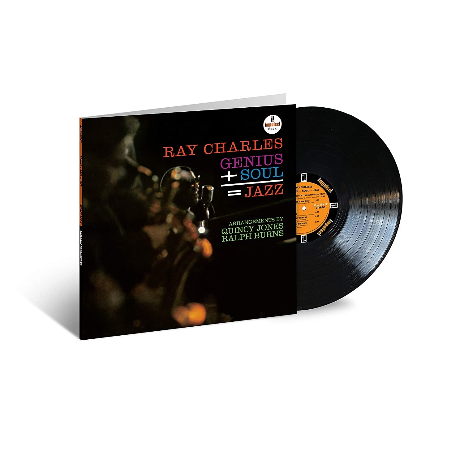 Ray Charles (레이 찰스) - Genius + Soul = Jazz [LP] 