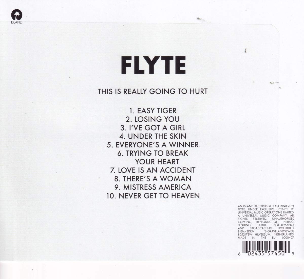 Flyte (플라이트) - 2집 This Is Really Going To Hurt 