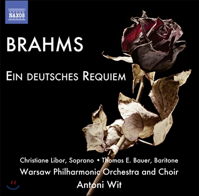 Christiane Libor 브람스: 독일 레퀴엠 (Brahms : Ein Deutsches Requiem Op.45) 