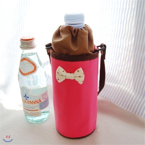 [잼스튜디오]Petite fabric bottle bag 쁘띠 패브릭 보틀백 물병파우치 보냉파우치 피크닉