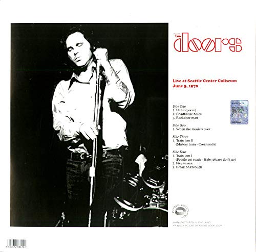 The Doors (도어스) - Live At Seattle Center Coliseum-June 5, 1970 [2LP]  