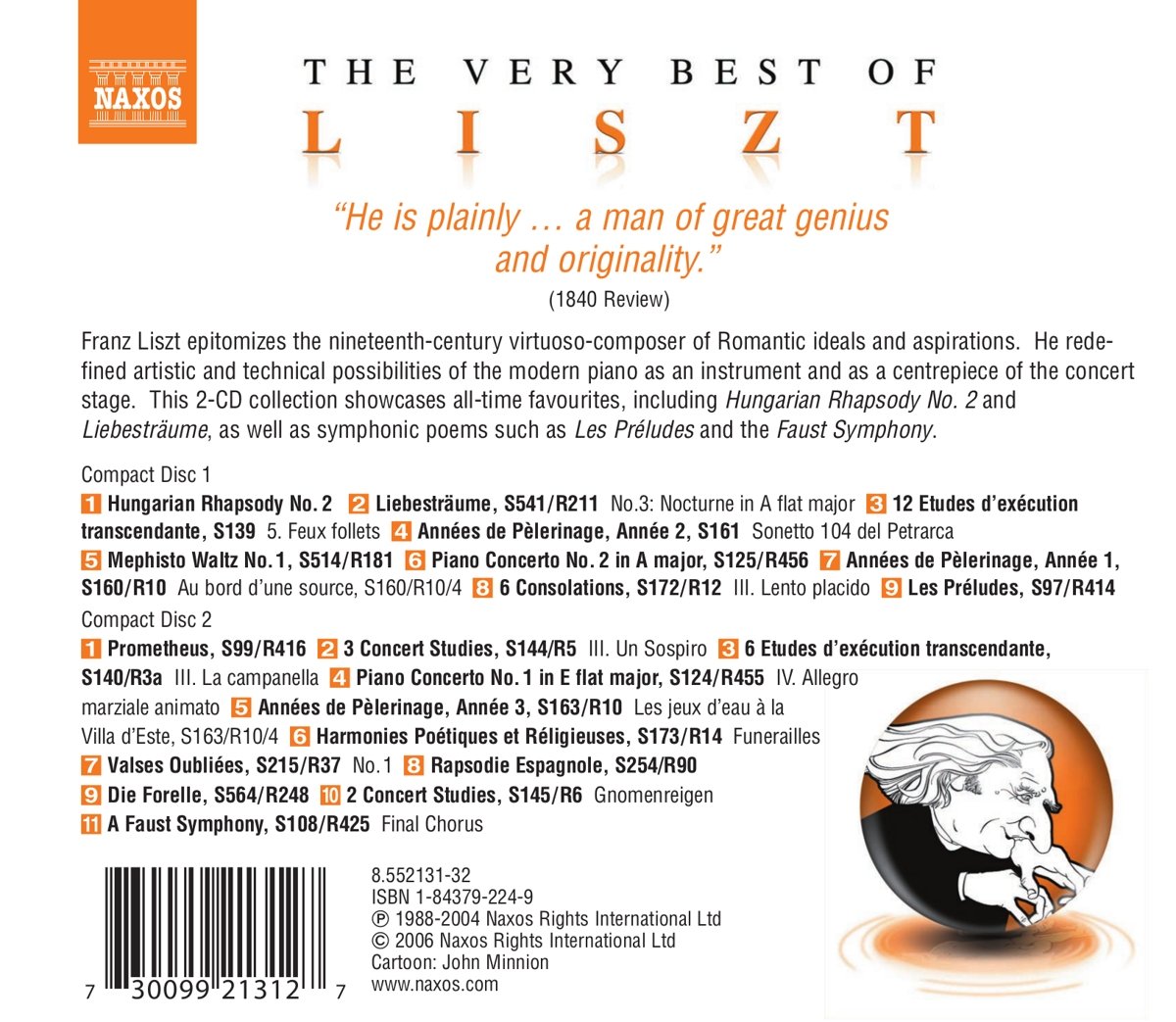 베스트 오브 리스트 (Very Best Of Liszt) 