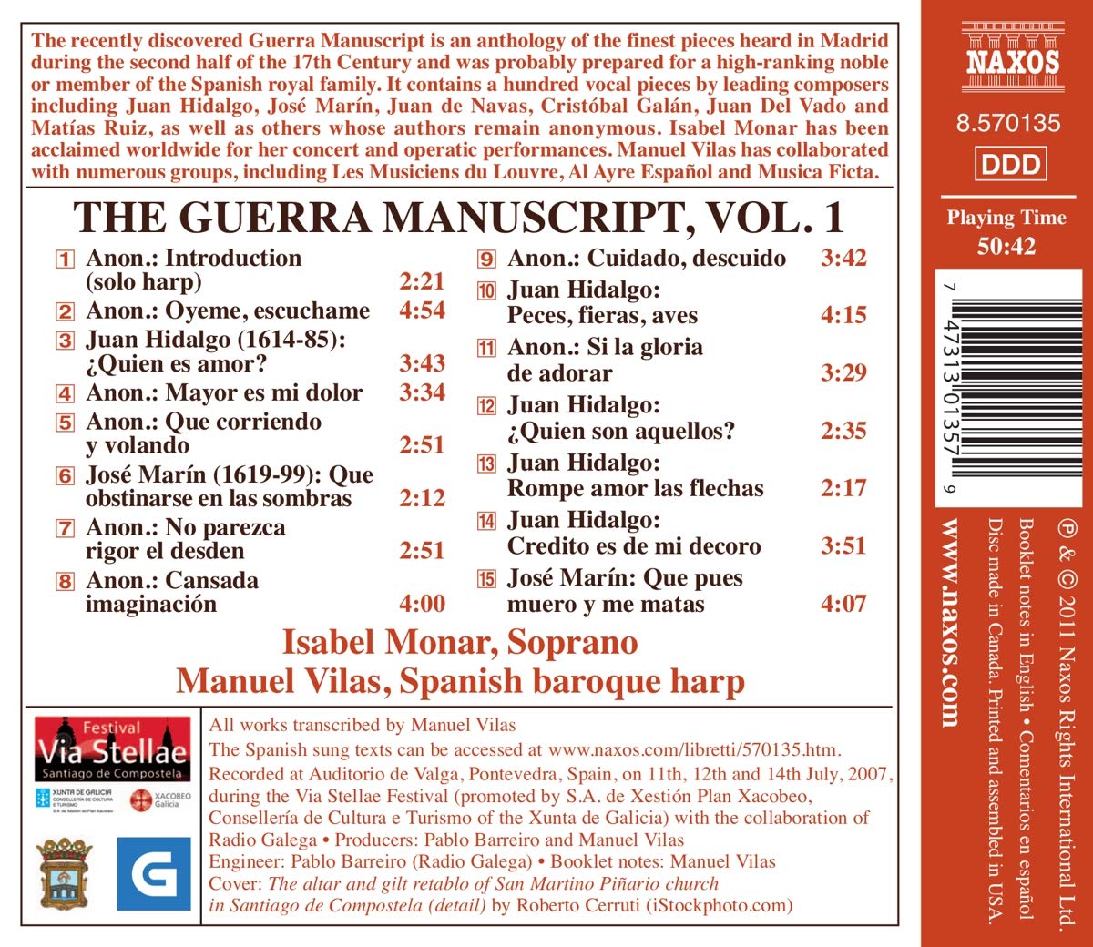 Manuel Vilas 게라 필사본 1집 (The Guerra Manuscript Vol.1) 