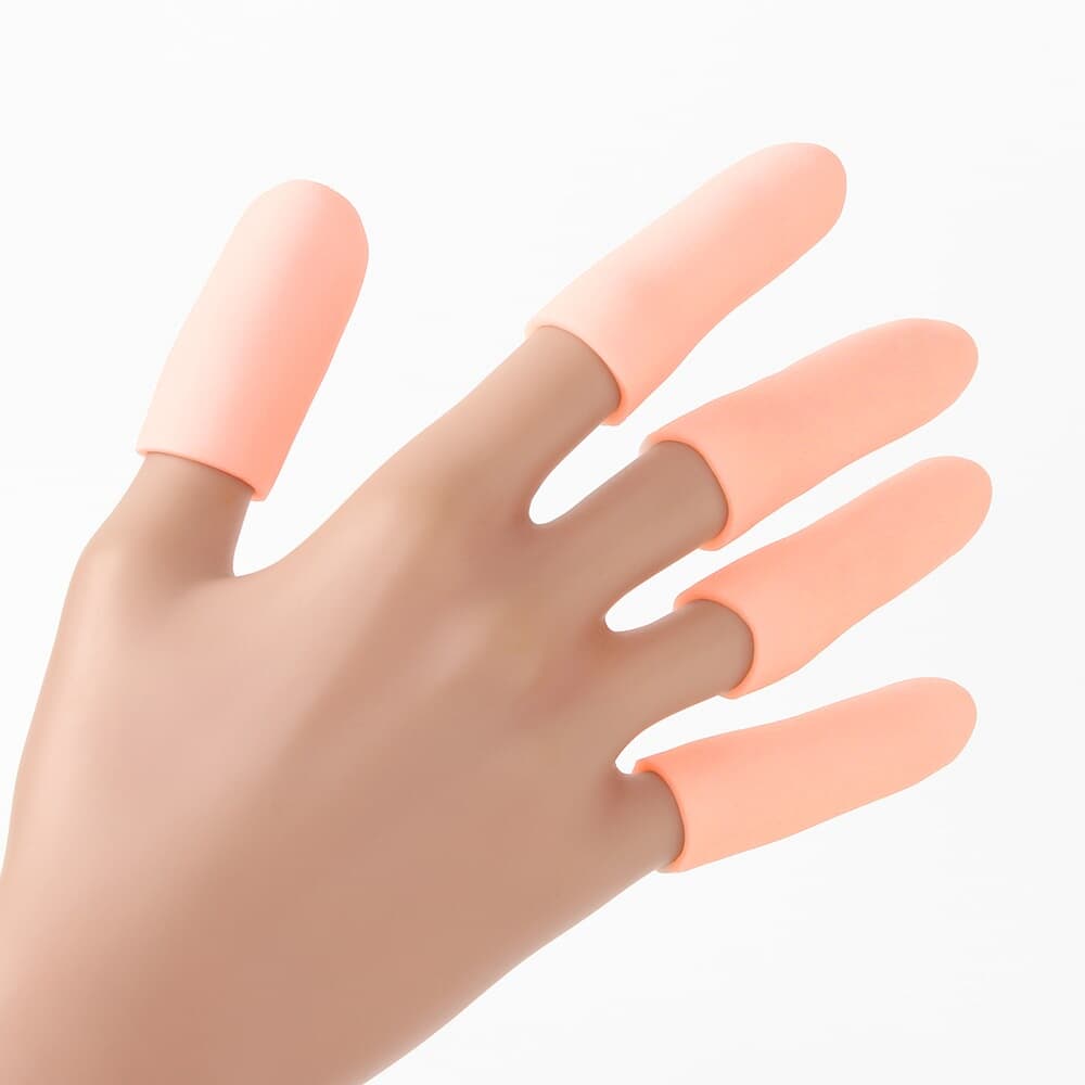 손가락 보호 실리콘 커버 5p세트 손톱보호 핑거슬리브